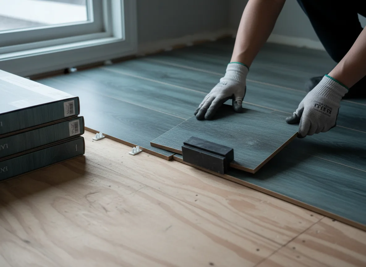 Luxury Vinyl Plank Installation company in Dike, IA